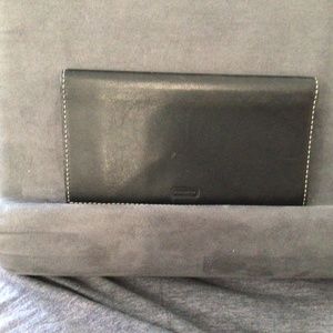 Coach checkbook holder